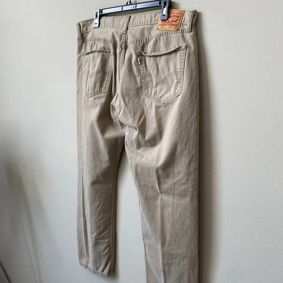 Levi's 505 Men's 40x30 Regular Fit Twill Mid-Rise Straight Leg Denim Jeans Pants - Picture 13 of 16